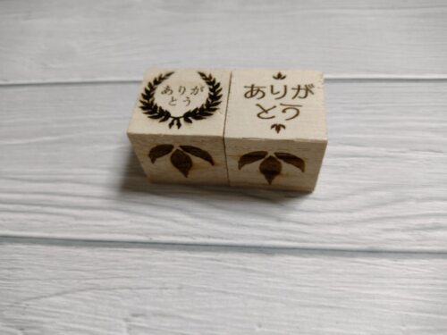 桐の木材がきっかけ。材質把握とウッドキューブにありがとうをレーザー彫刻