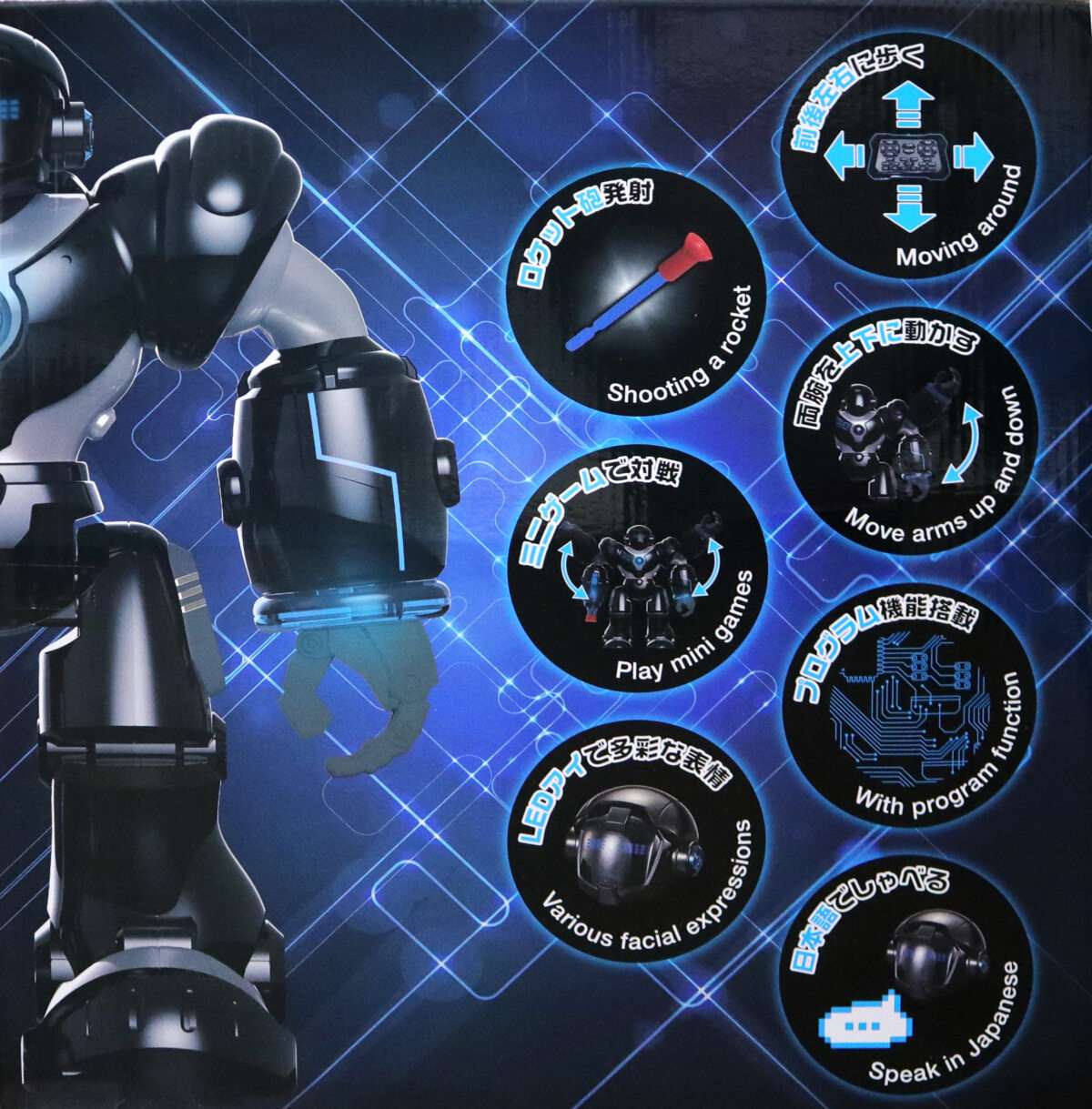 ロボバスターエックスマークIIの機能紹介