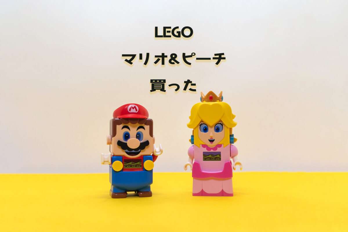 LEGOスーパーマリオ＆ピーチ姫レビュー!レゴは苦手でもマリオはお好き